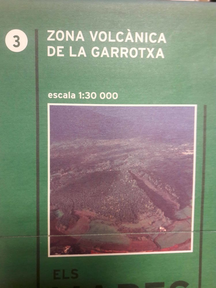 ZONA VOLCÀNICA DE LA GARROTXA Els mapes dels Parcs Naturals de Catalunya